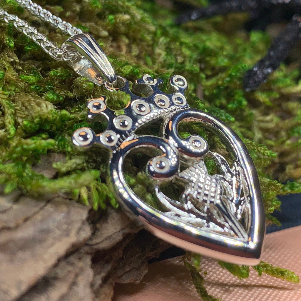 Regal Thistle Luckenbooth Necklace