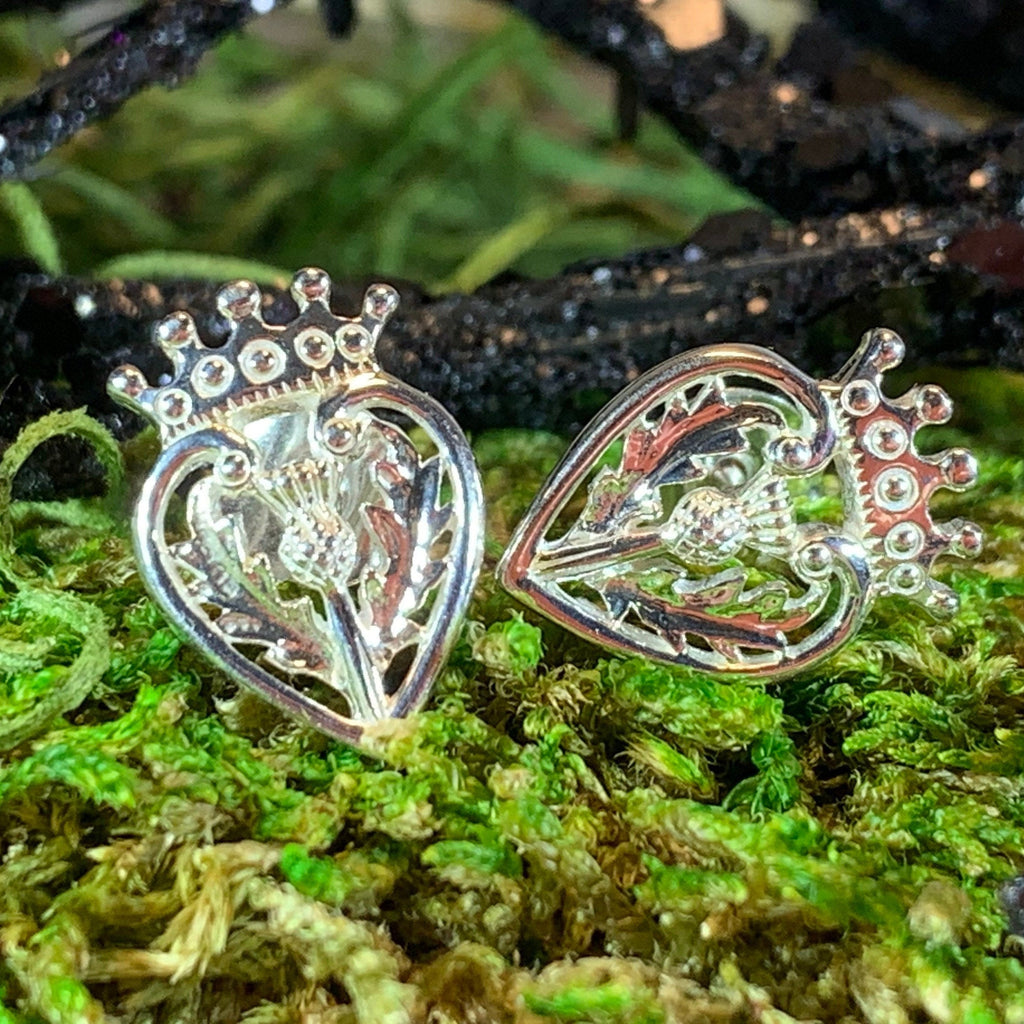 Regal Thistle Luckenbooth Earrings