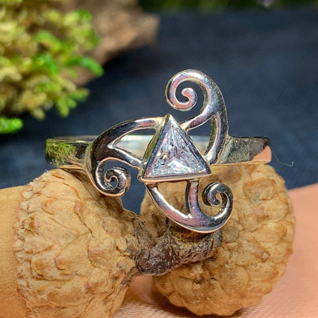 Tara Celtic Spiral Ring