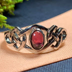 Dahlia Celtic Knot Ring