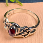 Dahlia Celtic Knot Ring