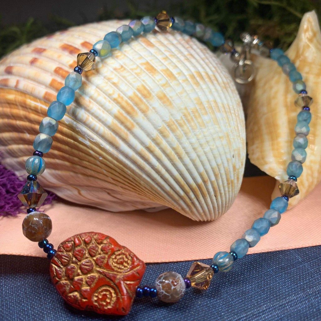 Artisan Owl Ankle Bracelet