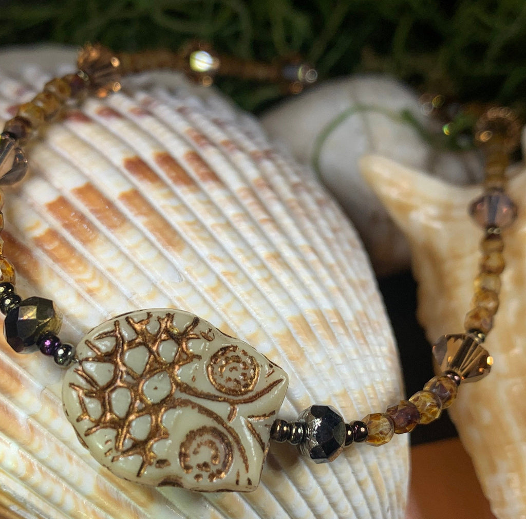 Artisan Owl Ankle Bracelet