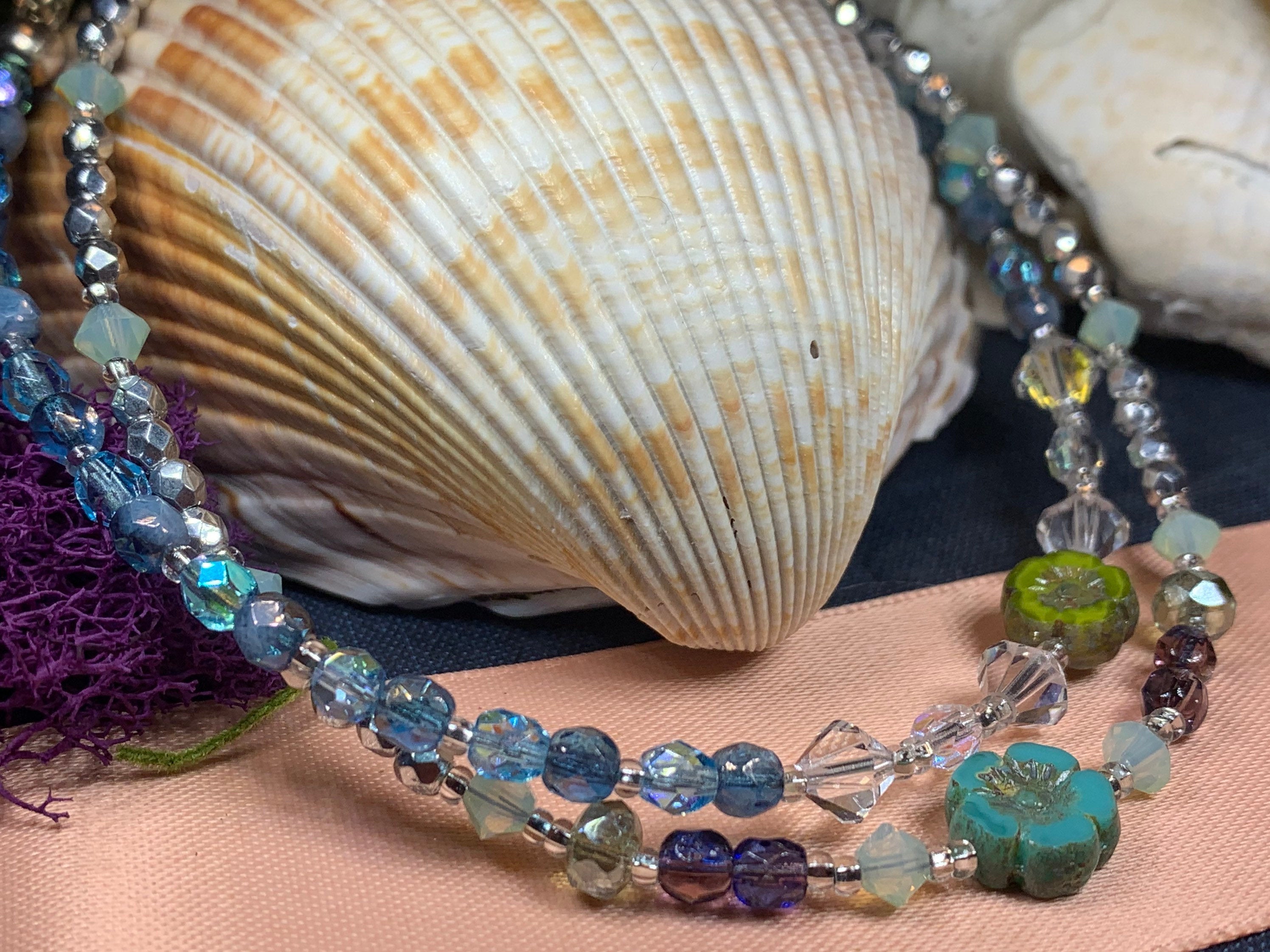 Beach Flower Ankle Bracelet