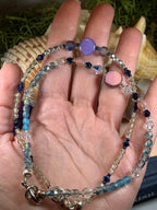 Pastel Crystal Ankle Bracelet