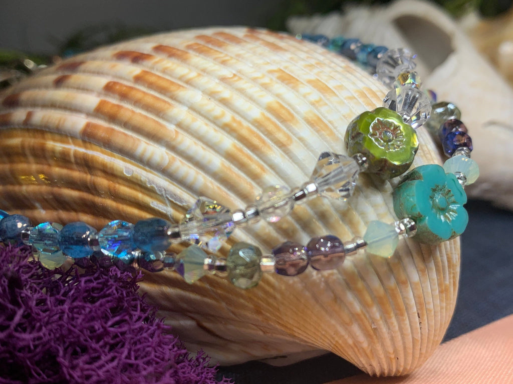 Beach Flower Ankle Bracelet