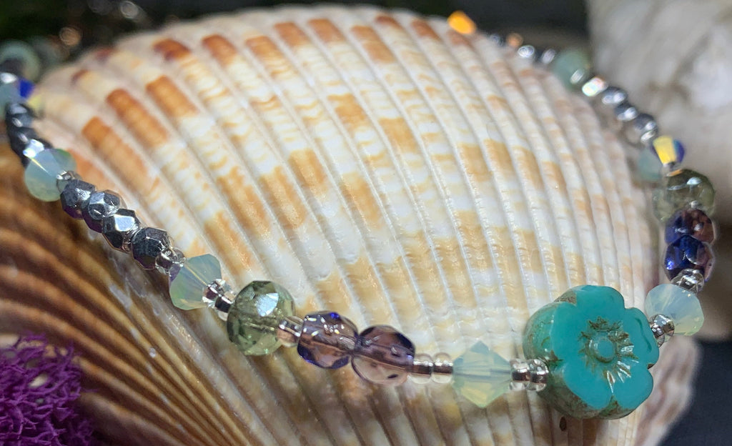 Beach Flower Ankle Bracelet