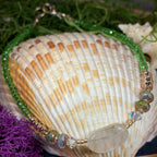 Rose Quartz Ankle Bracelet