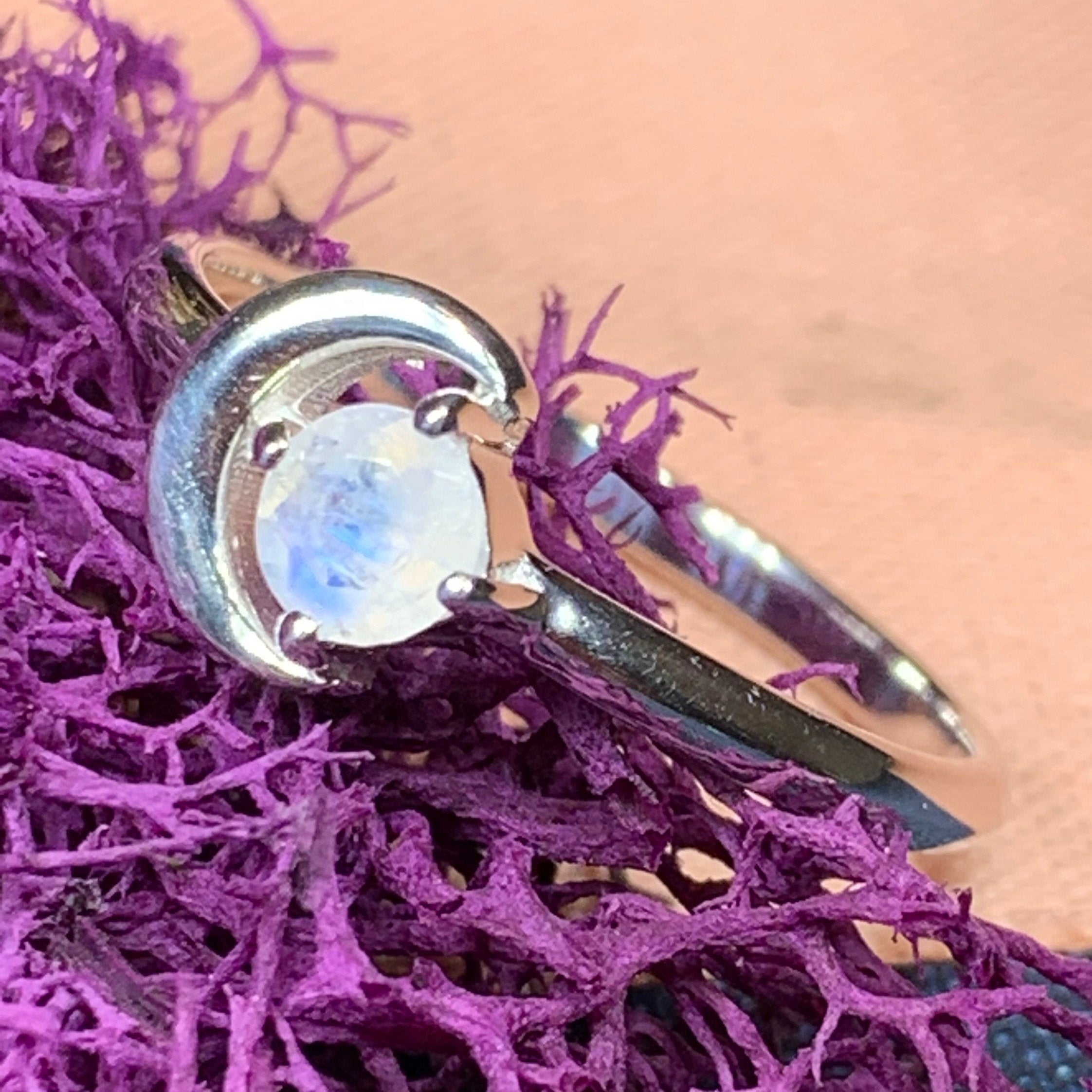 Ophelia Crescent Moon Ring