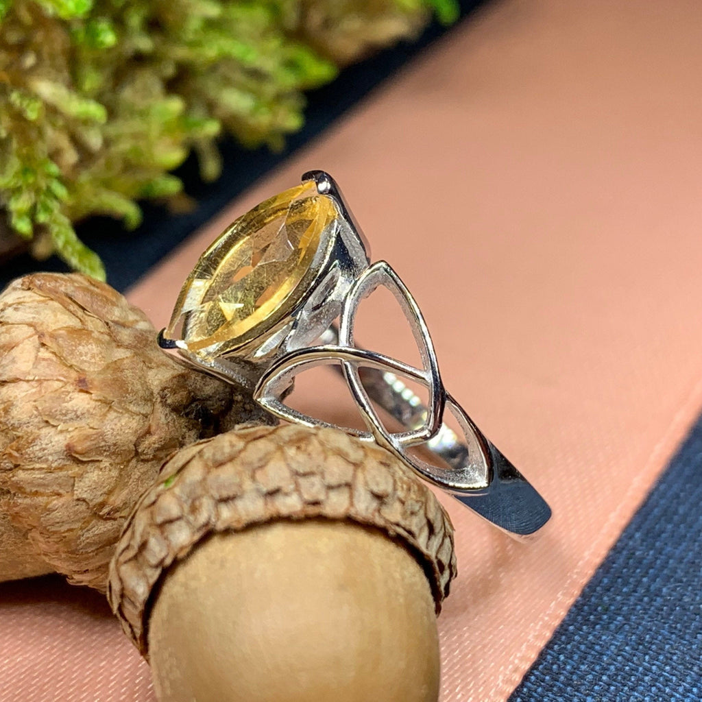 Millicent Celtic Trinity Knot Ring