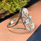 Moonstone Infinity Ring