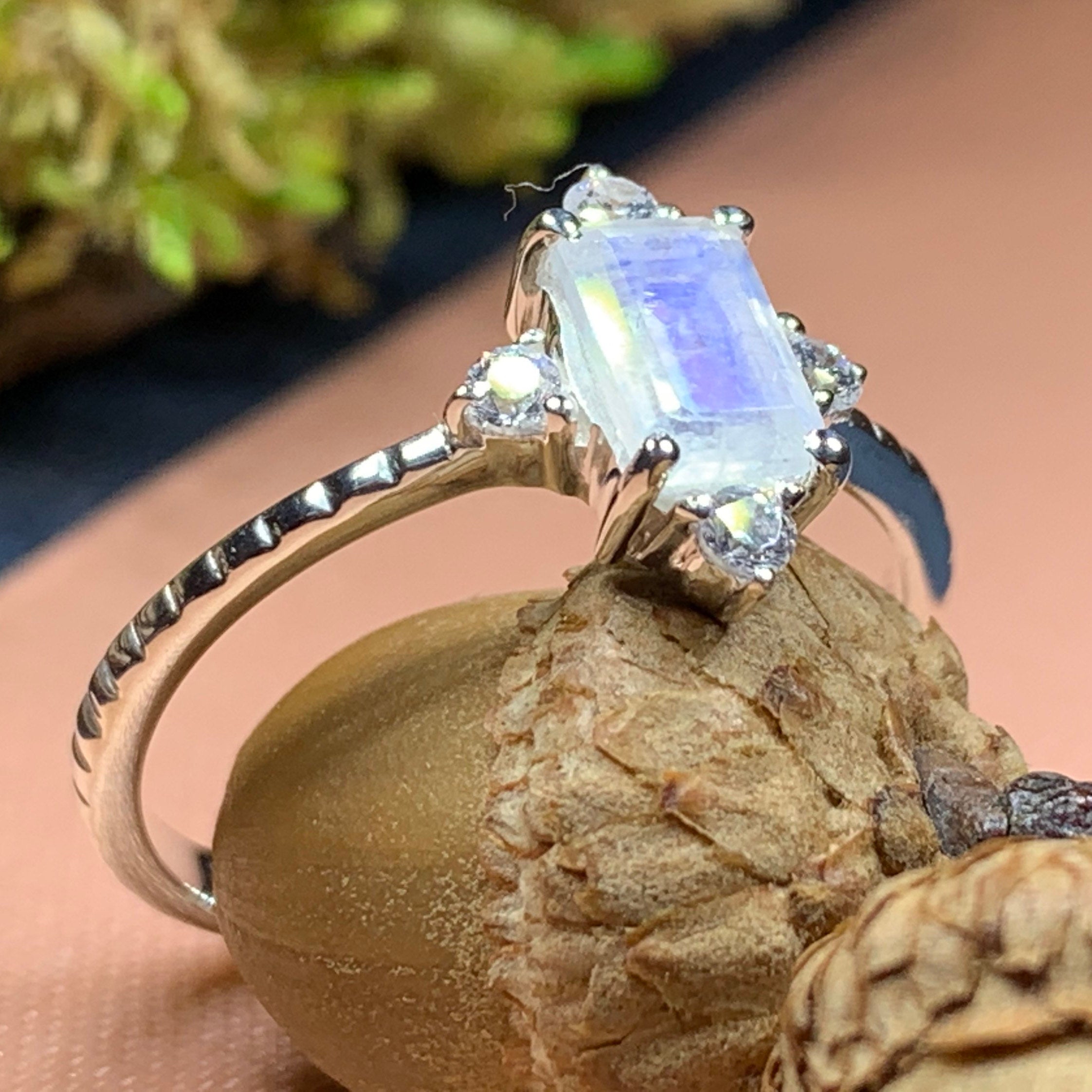 Clarissa Moonstone Ring