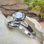 Goldevia Moonstone Ring