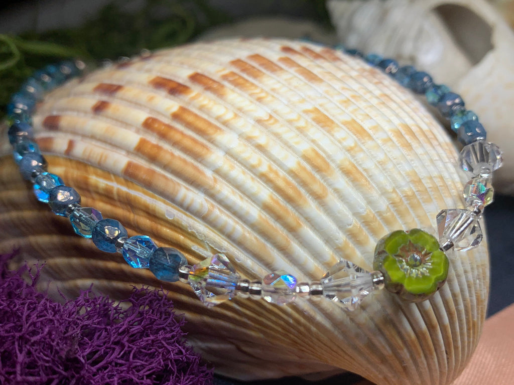 Beach Flower Ankle Bracelet