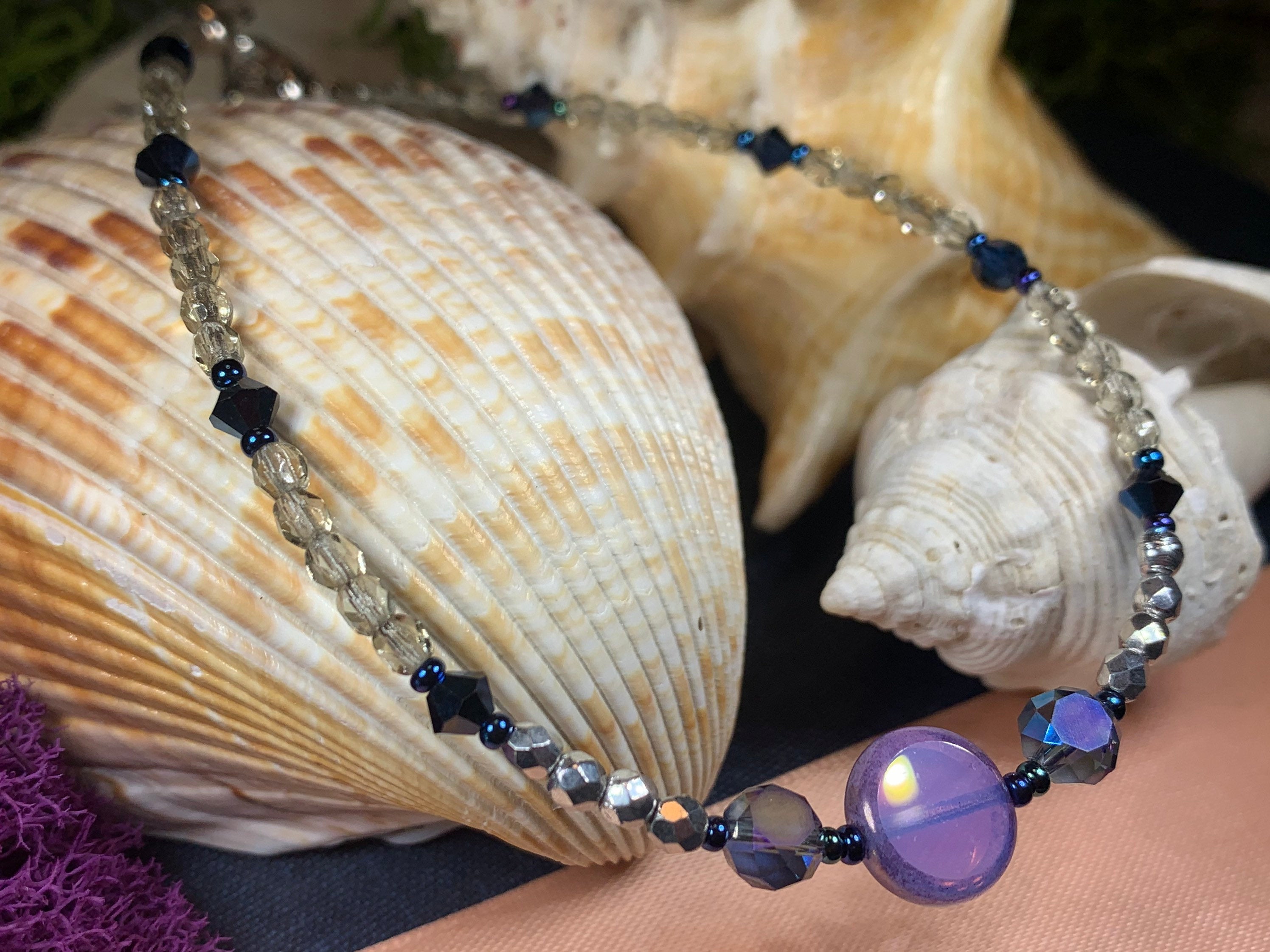 Pastel Crystal Ankle Bracelet