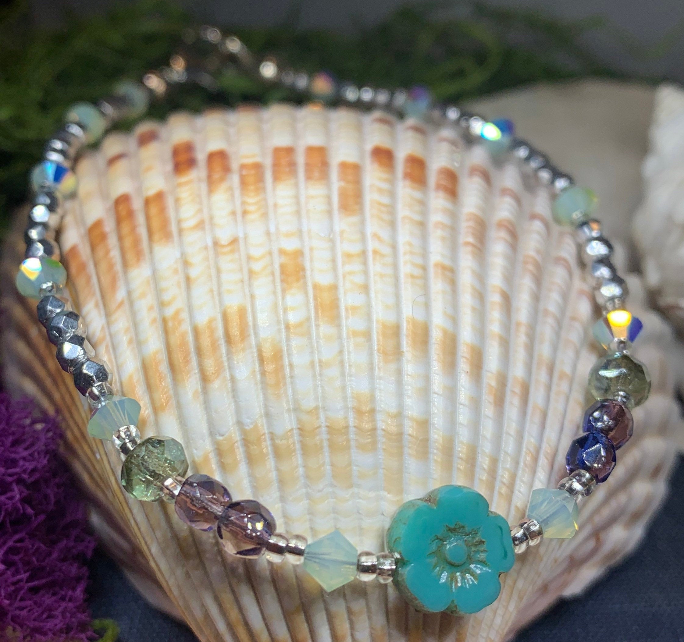 Beach Flower Ankle Bracelet