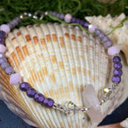 Rose Quartz Ankle Bracelet