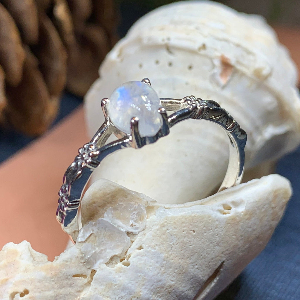 Fira Moonstone Ring