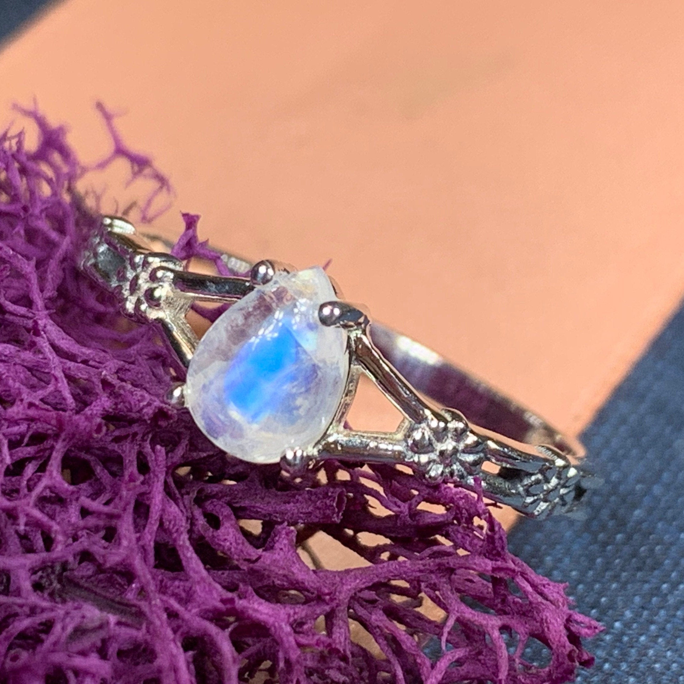 Fira Moonstone Ring