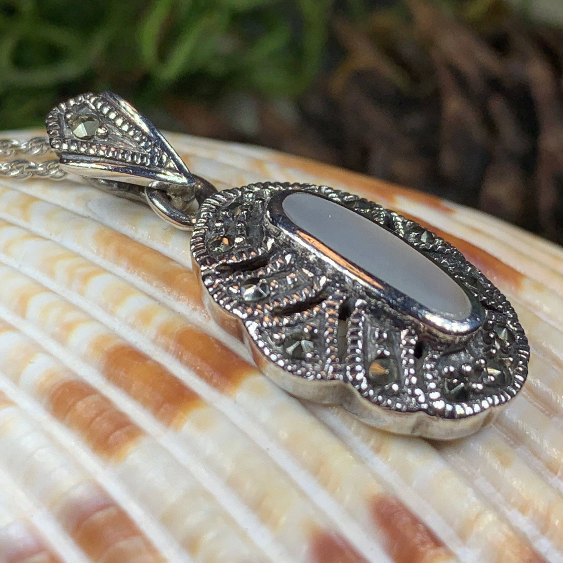 Victorian Marcasite Necklace