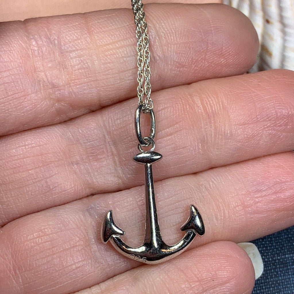 Cape May Anchor Necklace