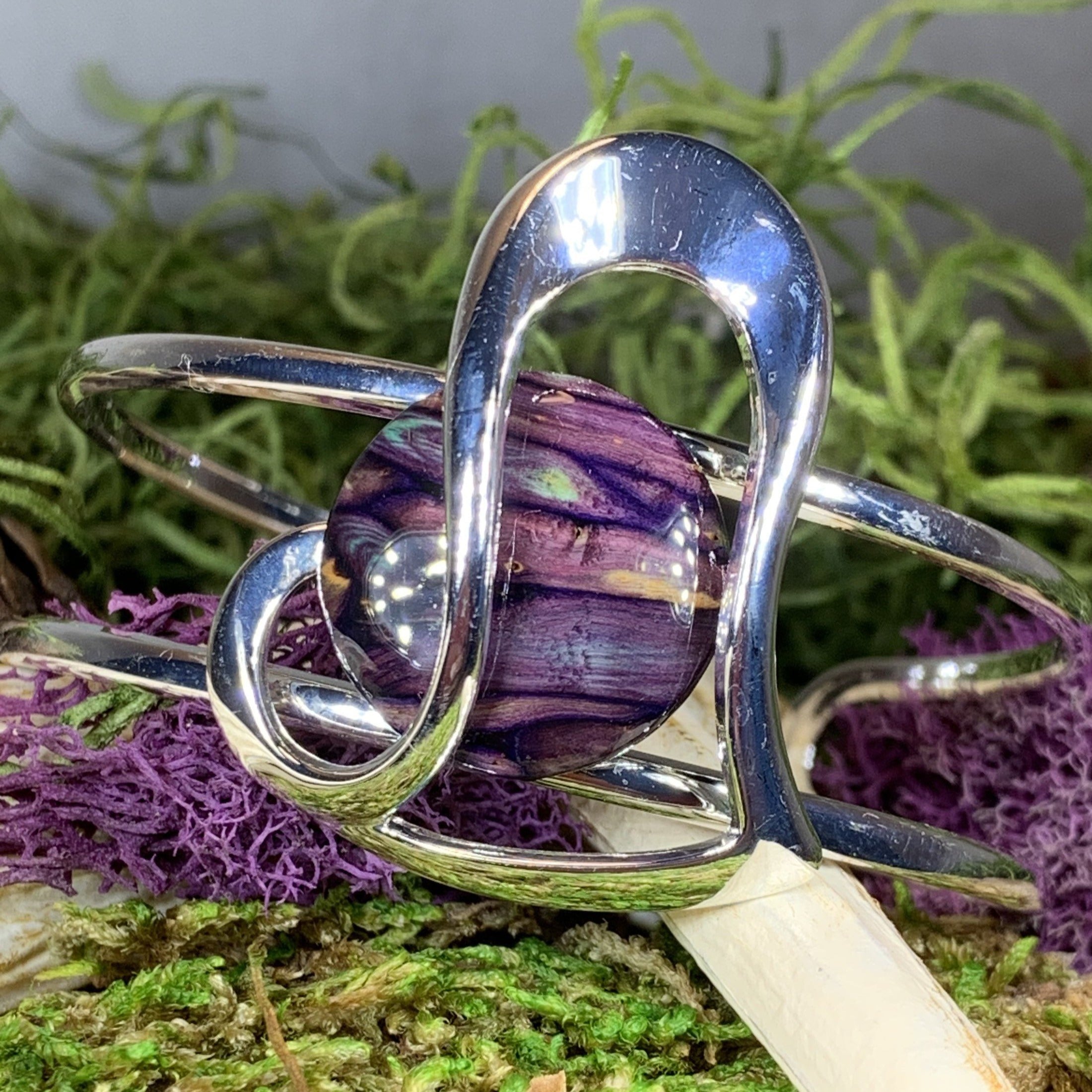 Heathergems Heart Scottish Bracelet