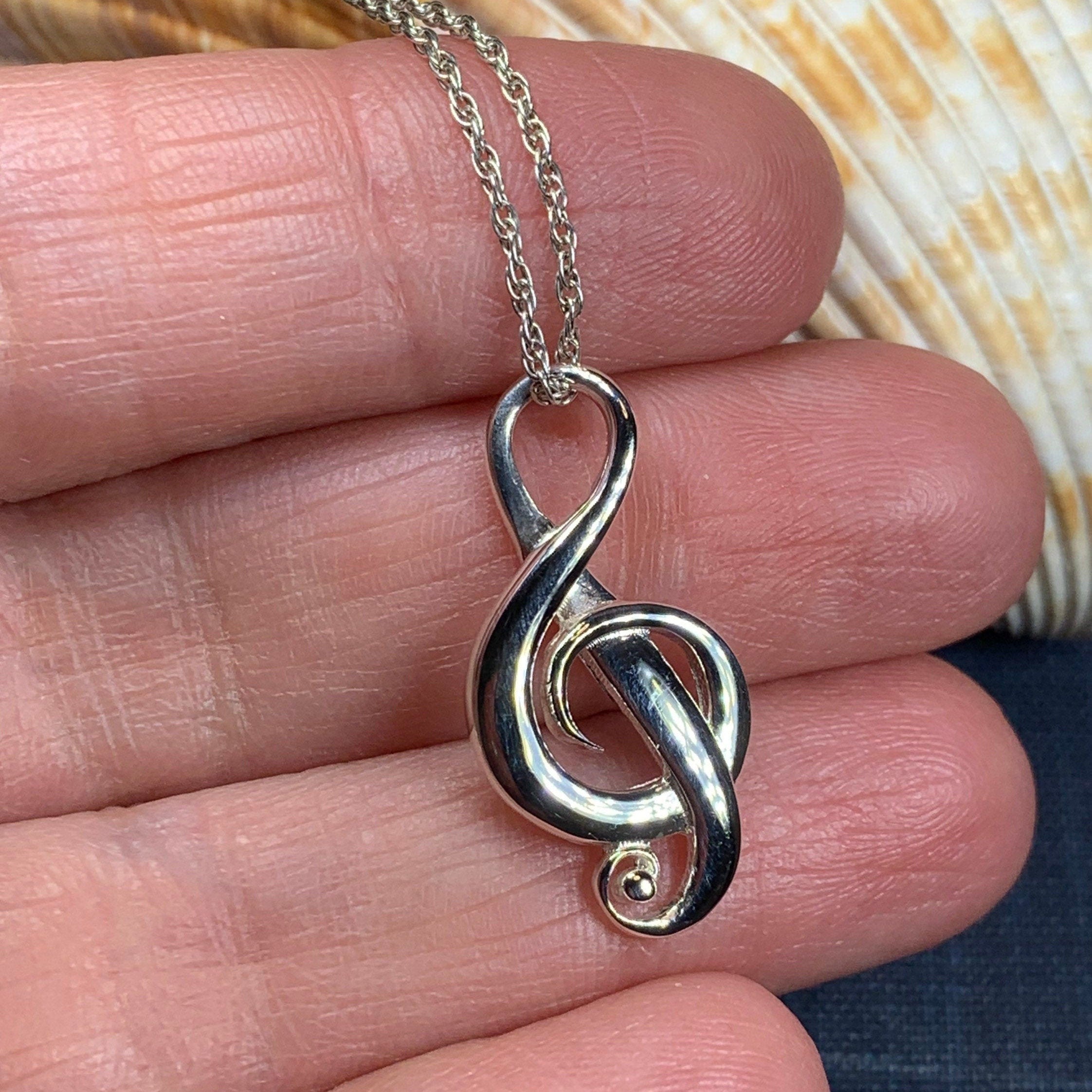 Elegant Music Necklace