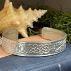 Celtic Raven Cuff Bracelet