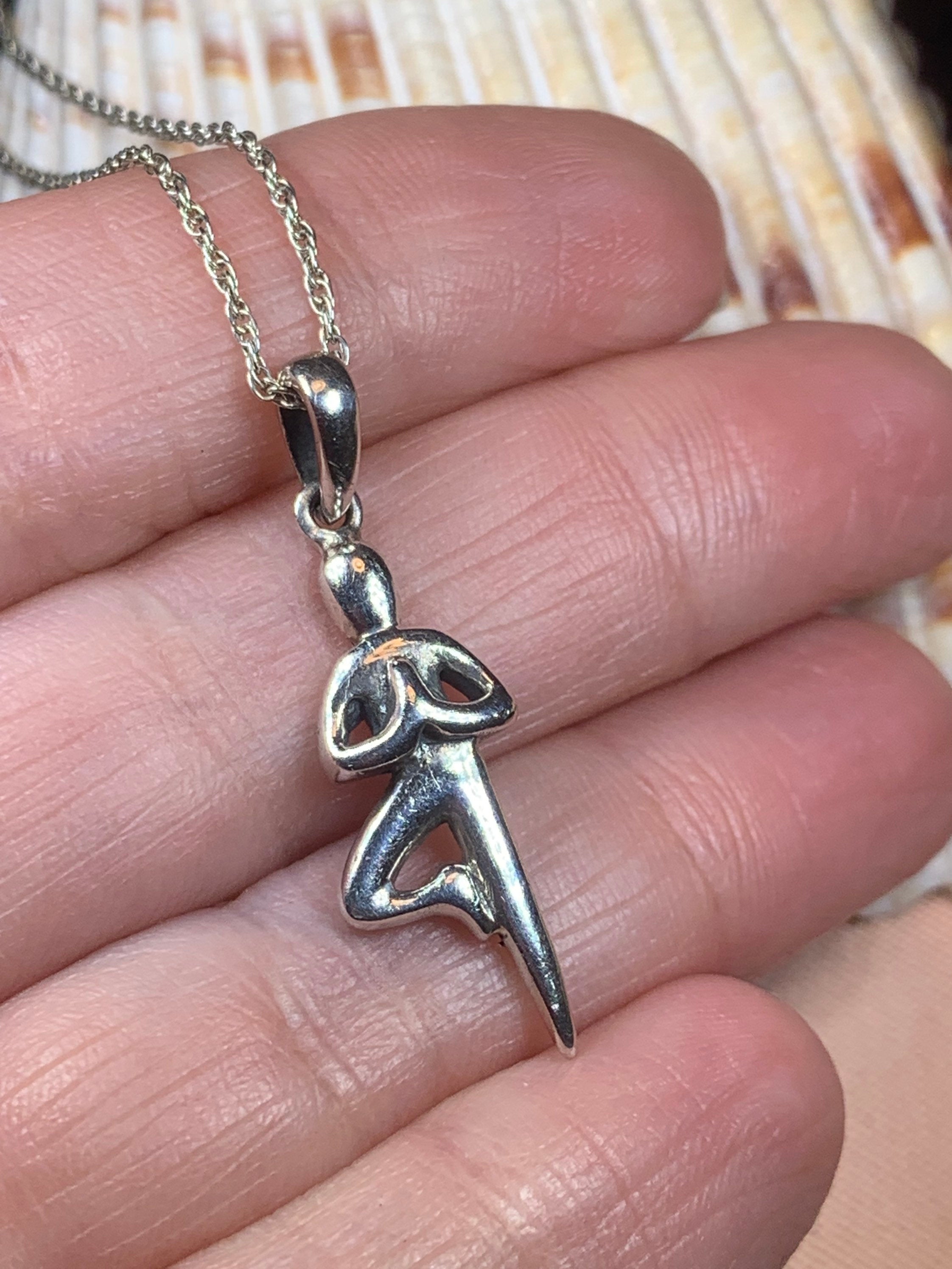 Balance Yoga Pose Necklace