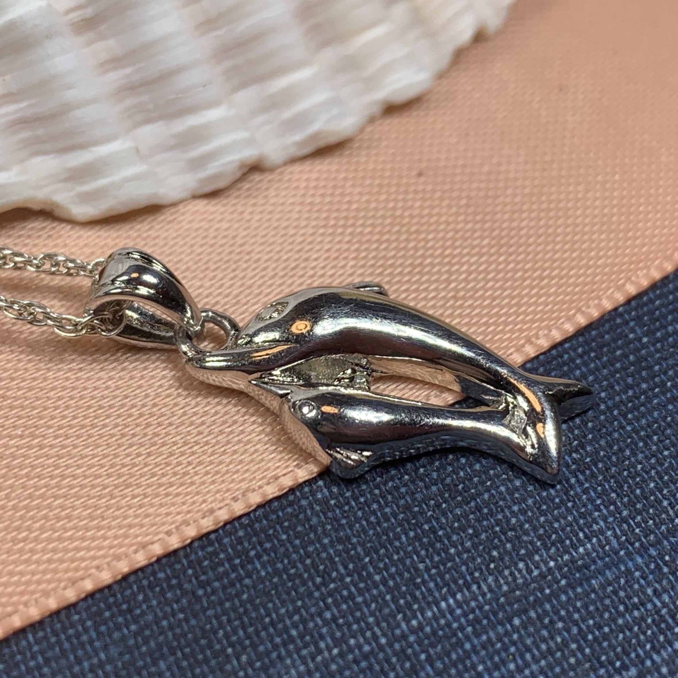 Dolphin Friends Necklace