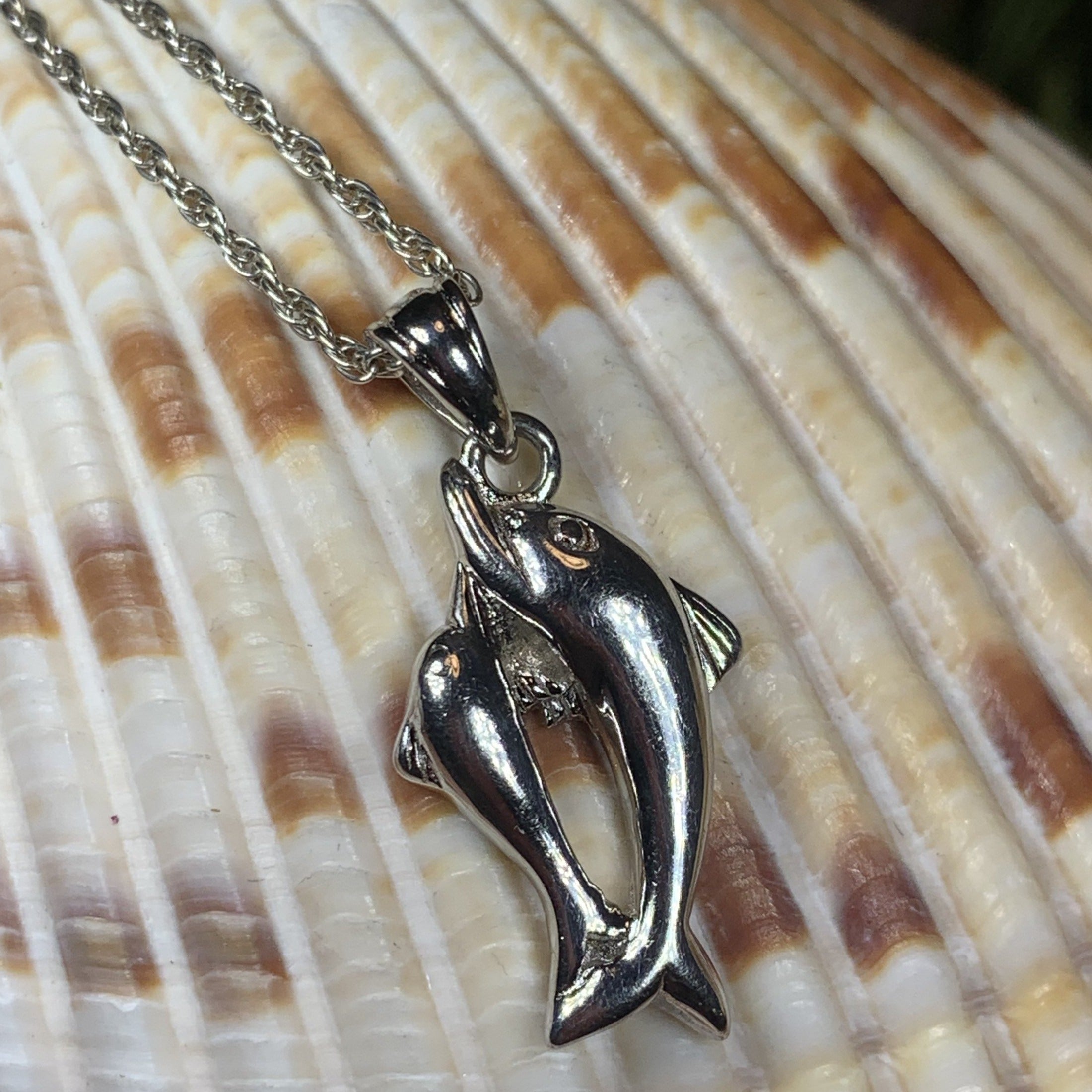 Dolphin Friends Necklace