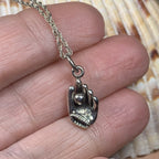 Baseball Mitt Necklace