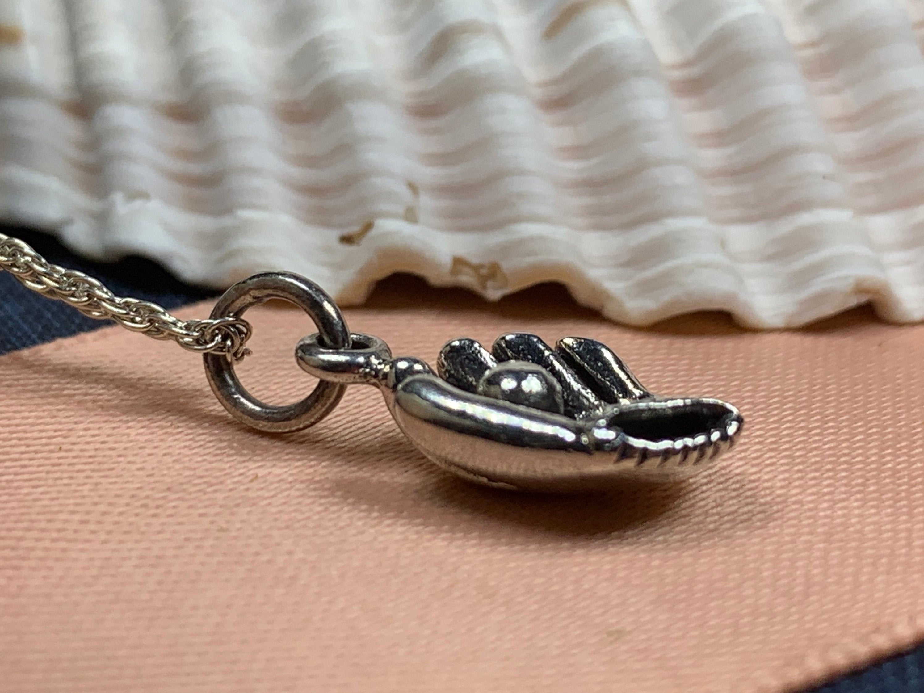 Baseball Mitt Necklace