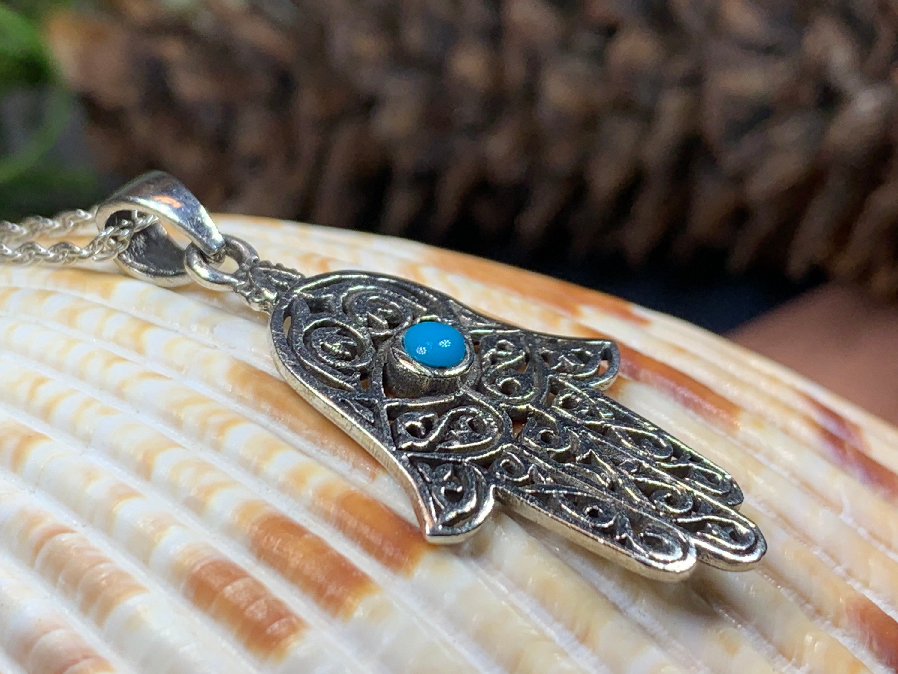 Blessings Hamsa Hand Necklace