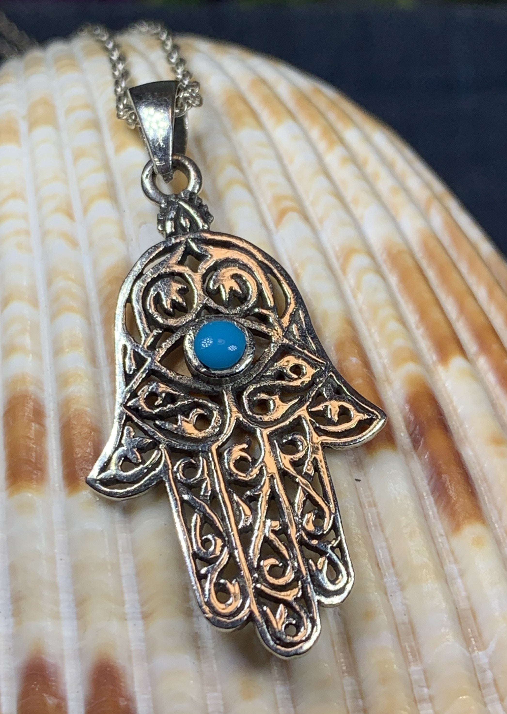 Blessings Hamsa Hand Necklace