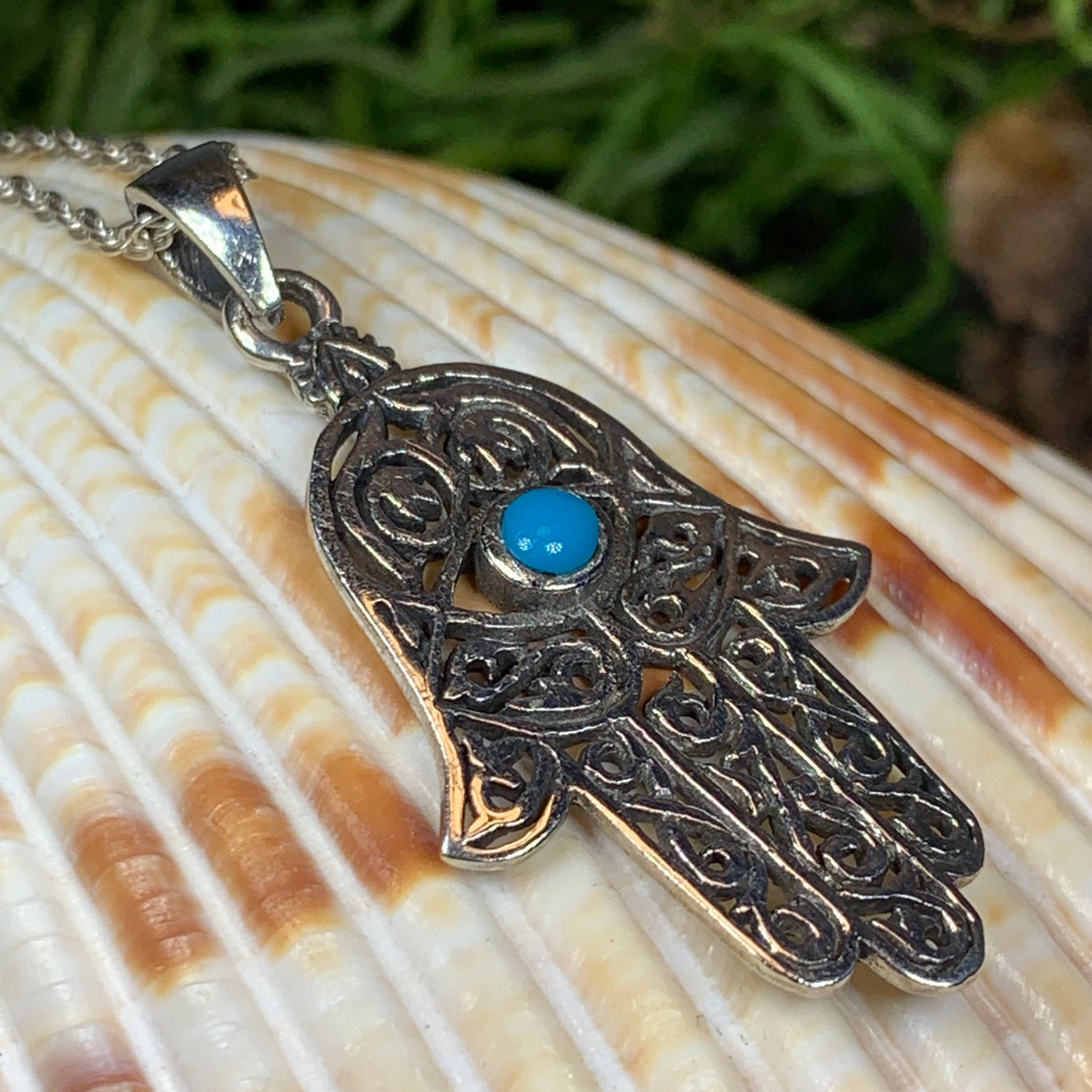 Blessings Hamsa Hand Necklace
