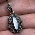 Victorian Marcasite Necklace