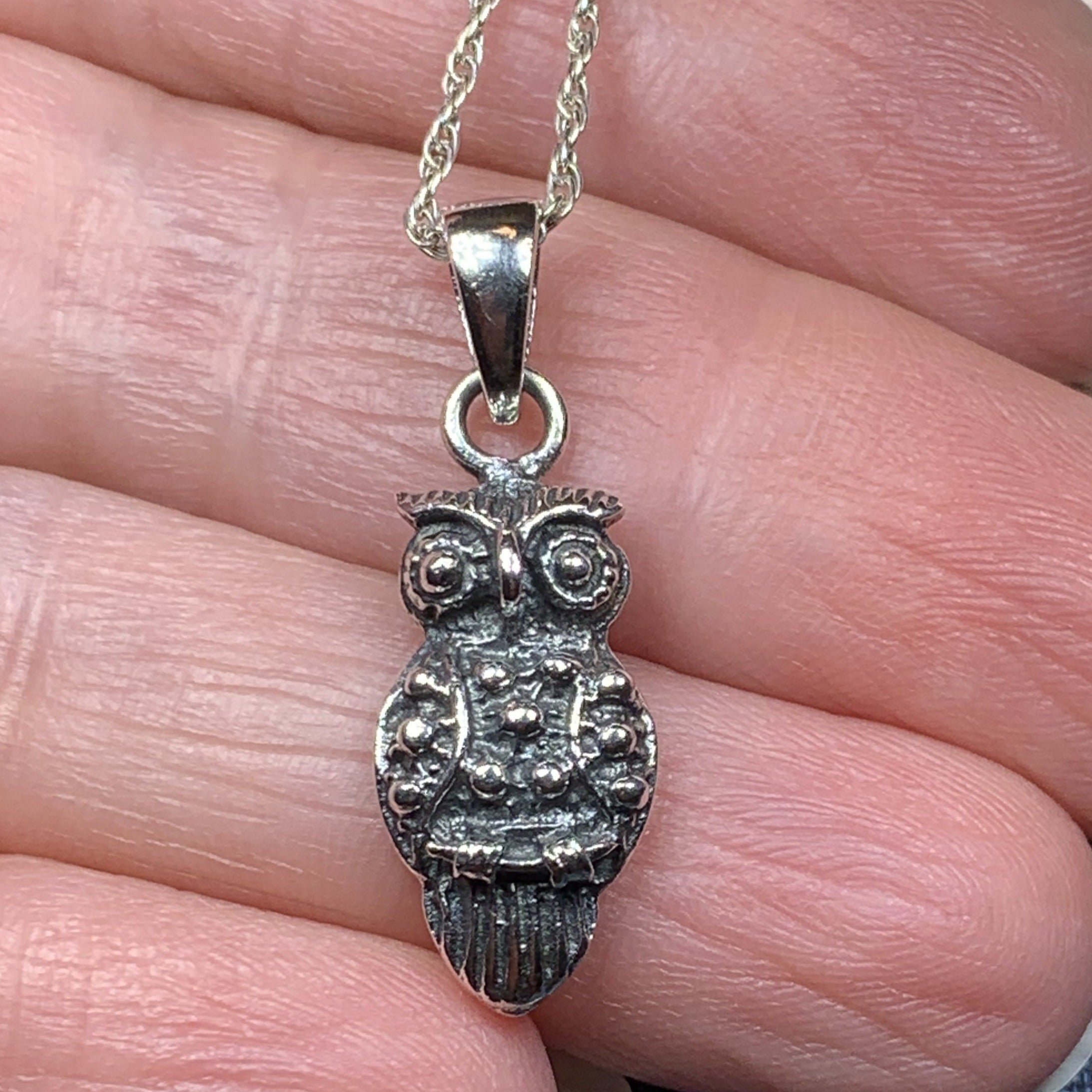 Syra Owl Necklace