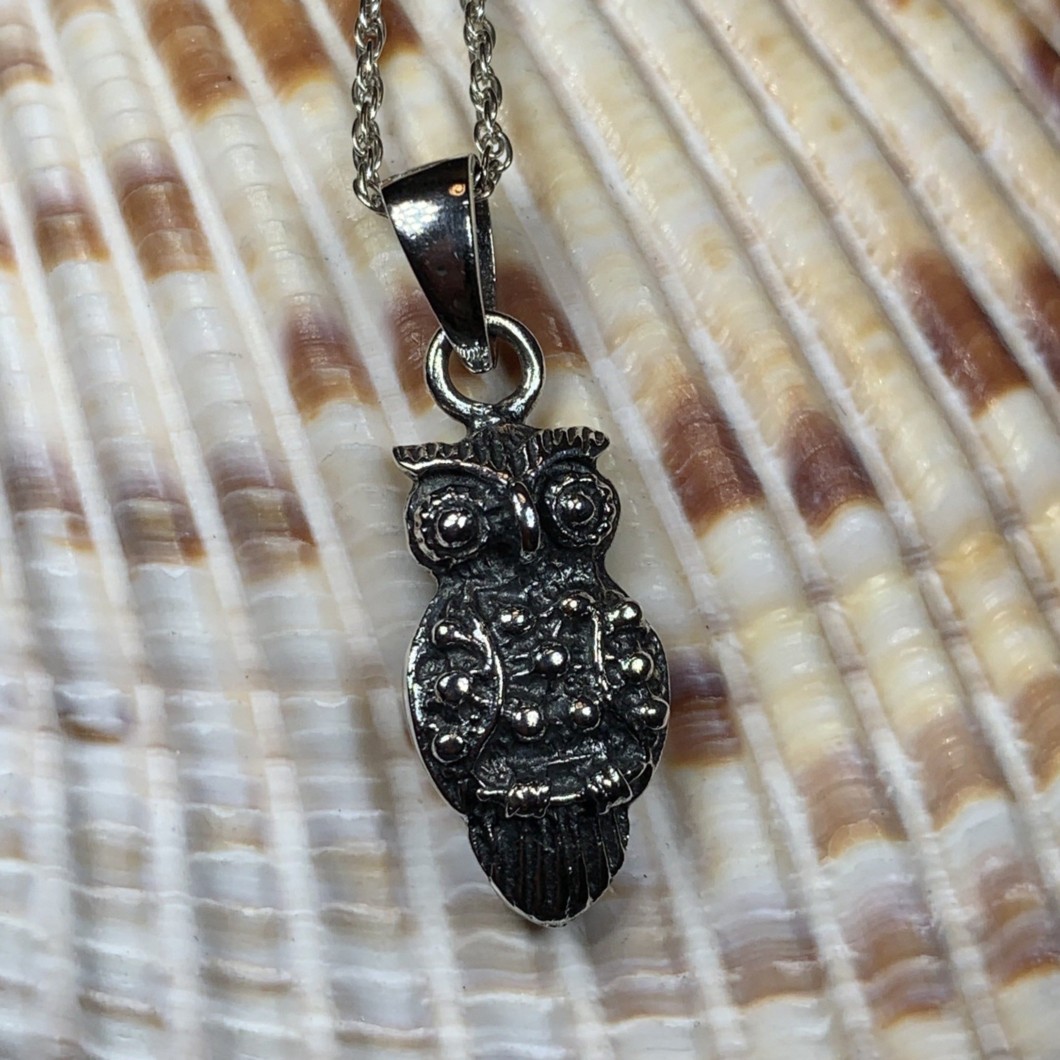 Syra Owl Necklace