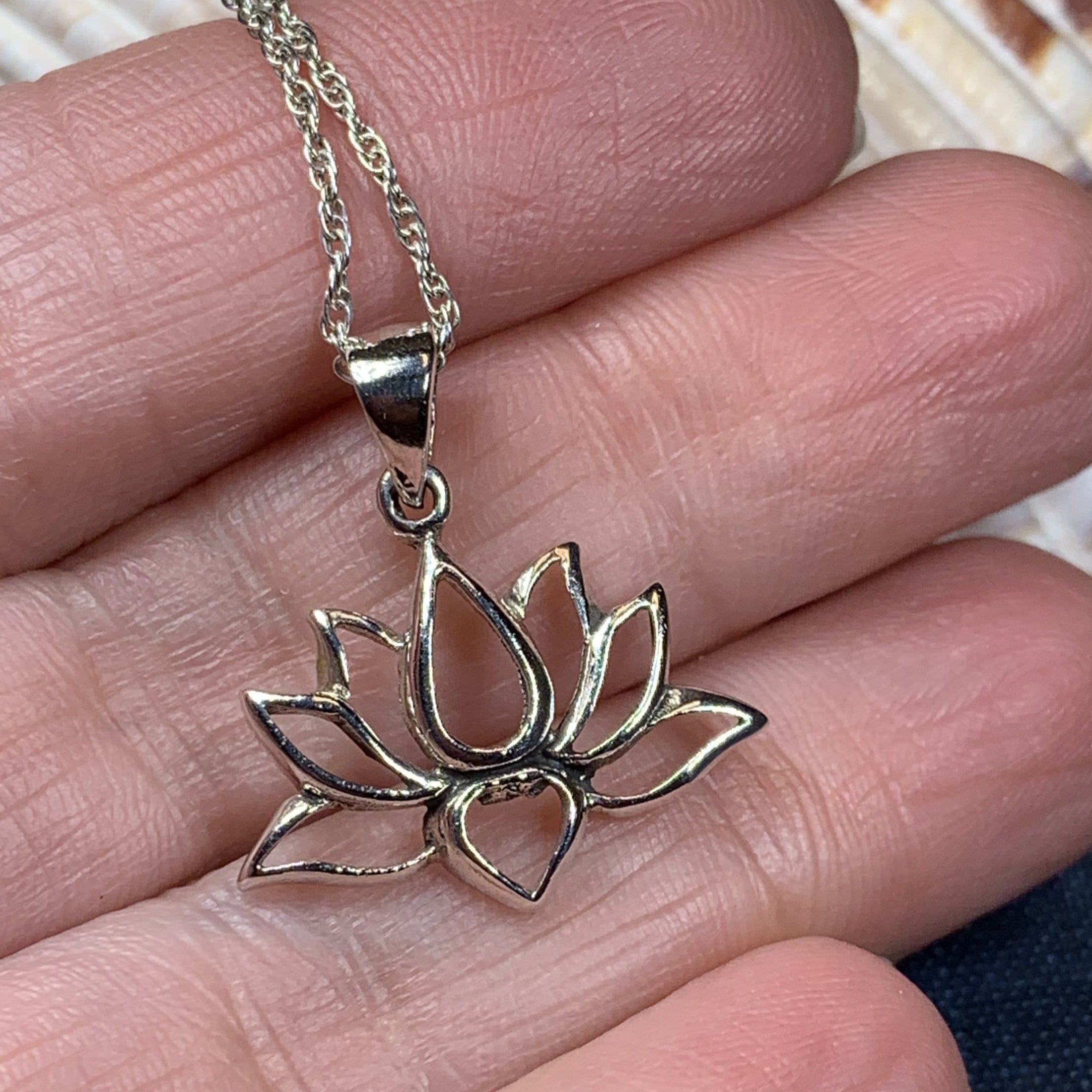 Radiant Lotus Necklace