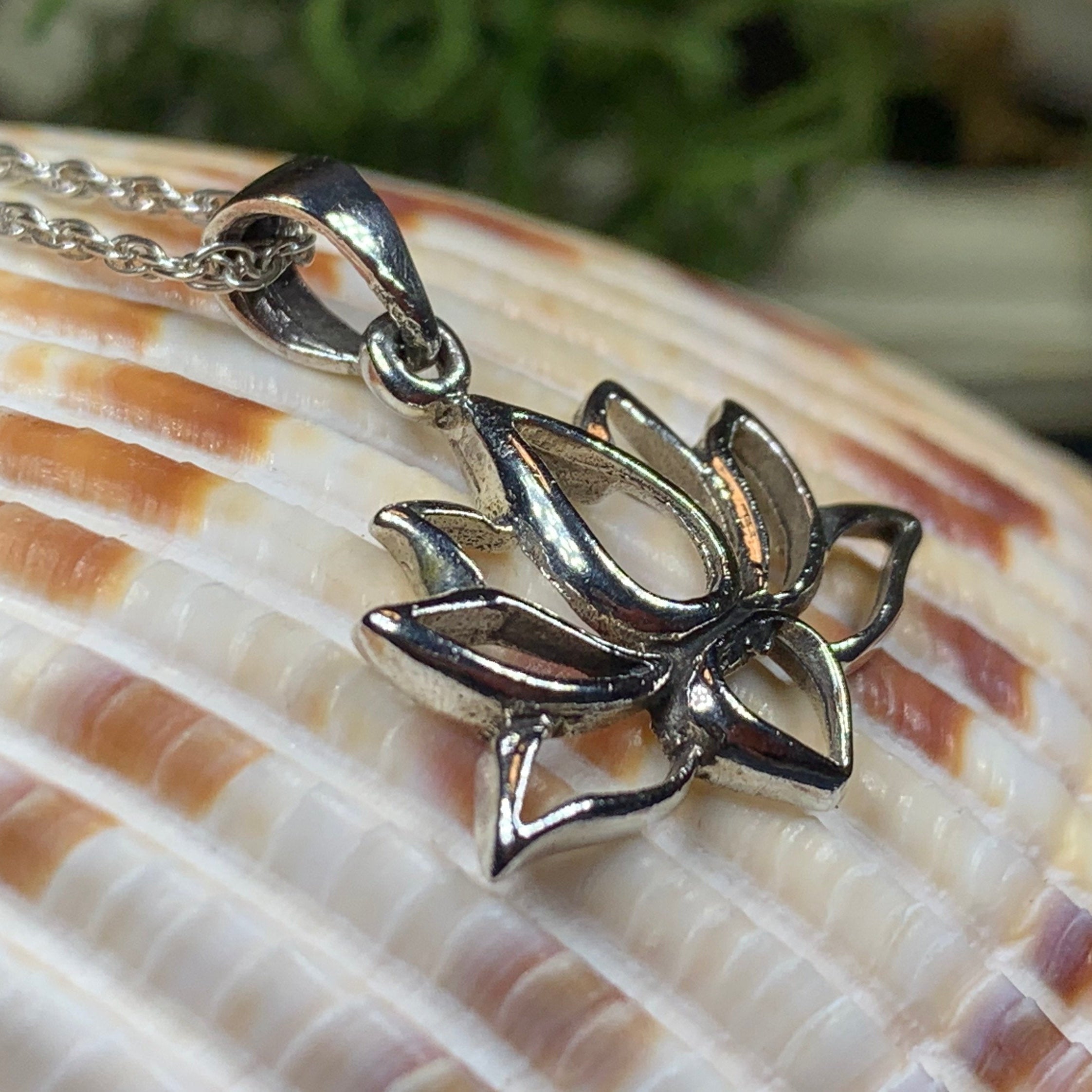 Radiant Lotus Necklace