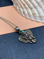 Turquoise Elephant Necklace