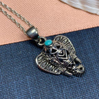 Turquoise Elephant Necklace