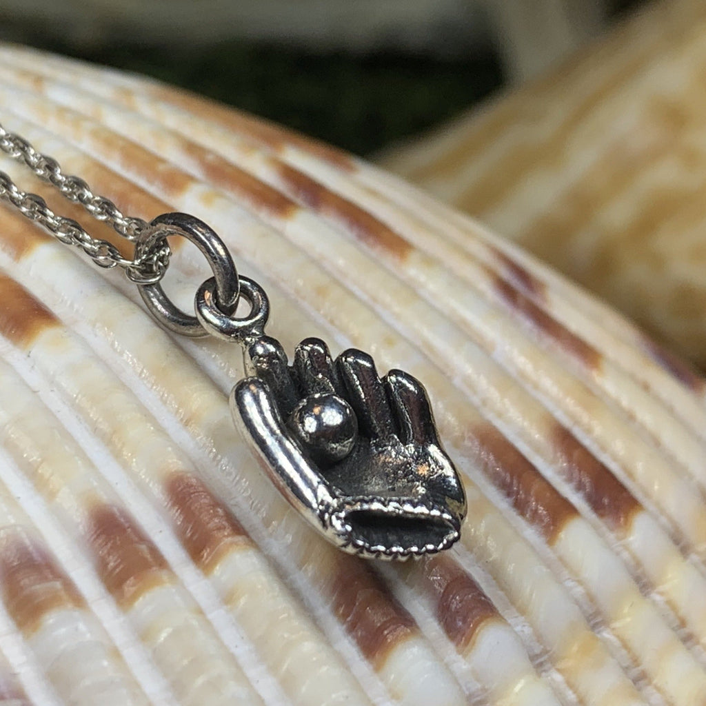 Baseball Mitt Necklace