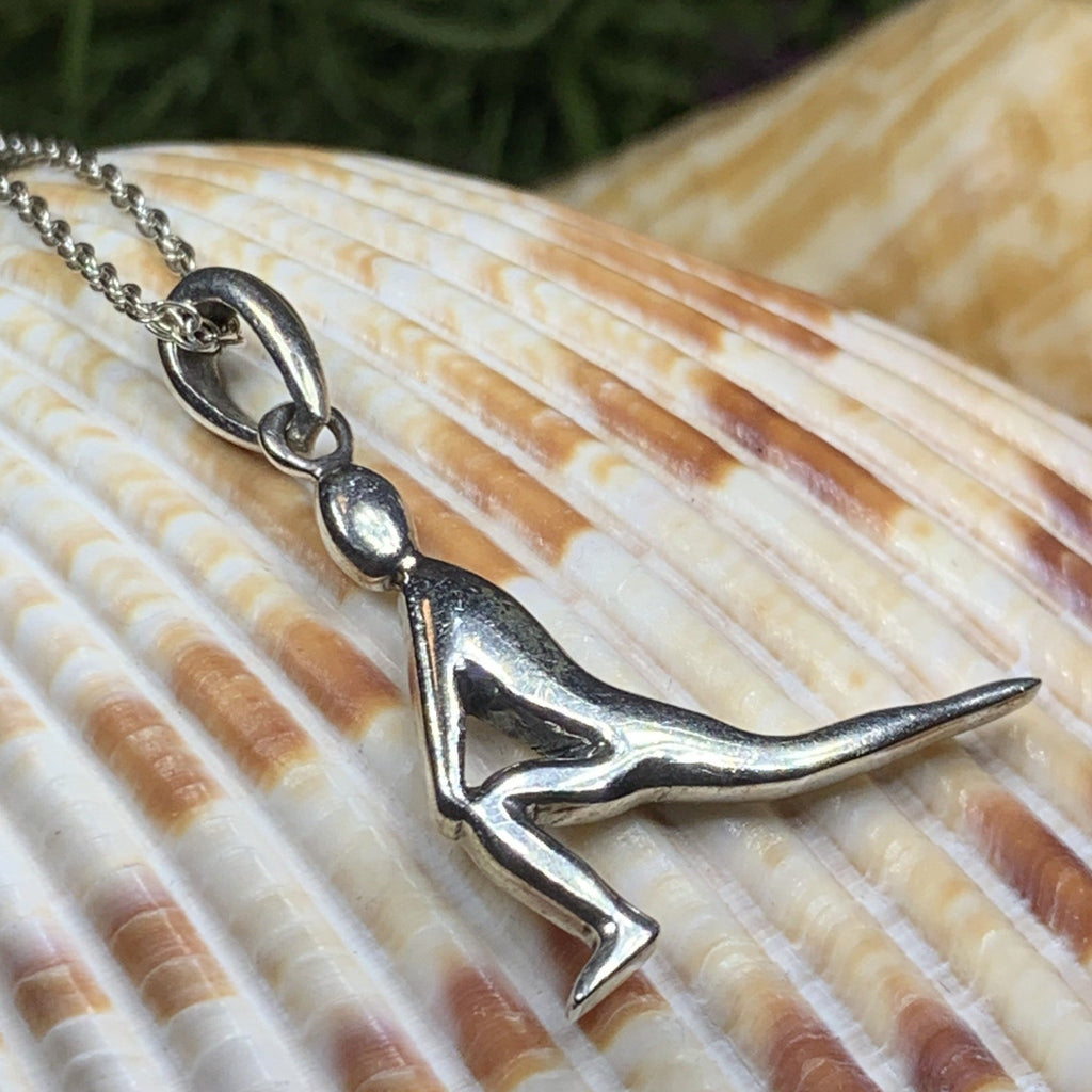 Serenity Yoga Pose Necklace