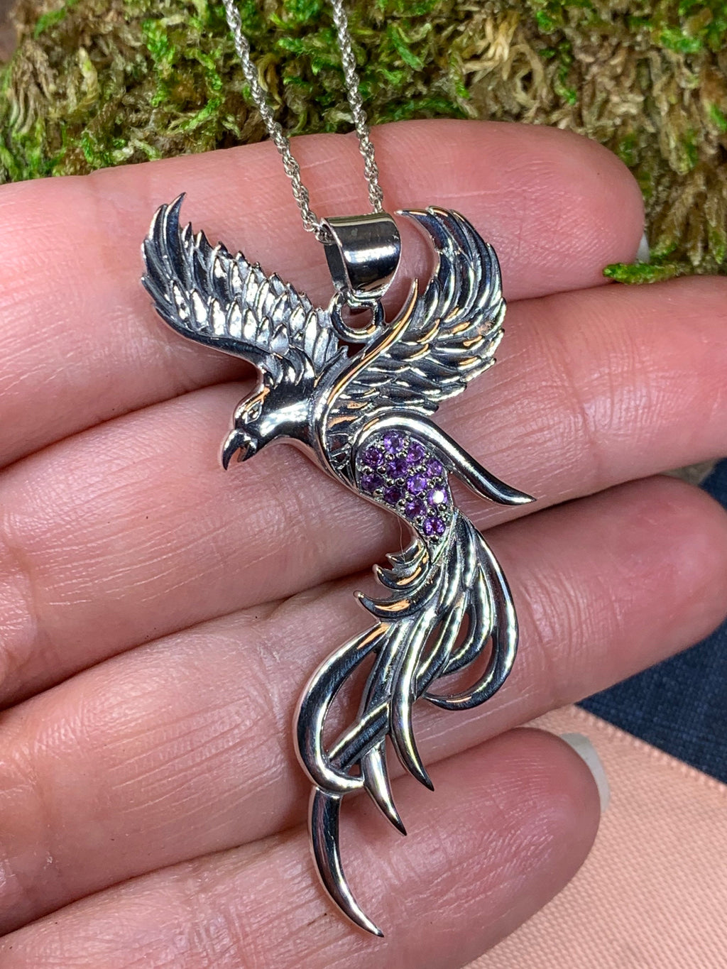 Firebird Phoenix Necklace