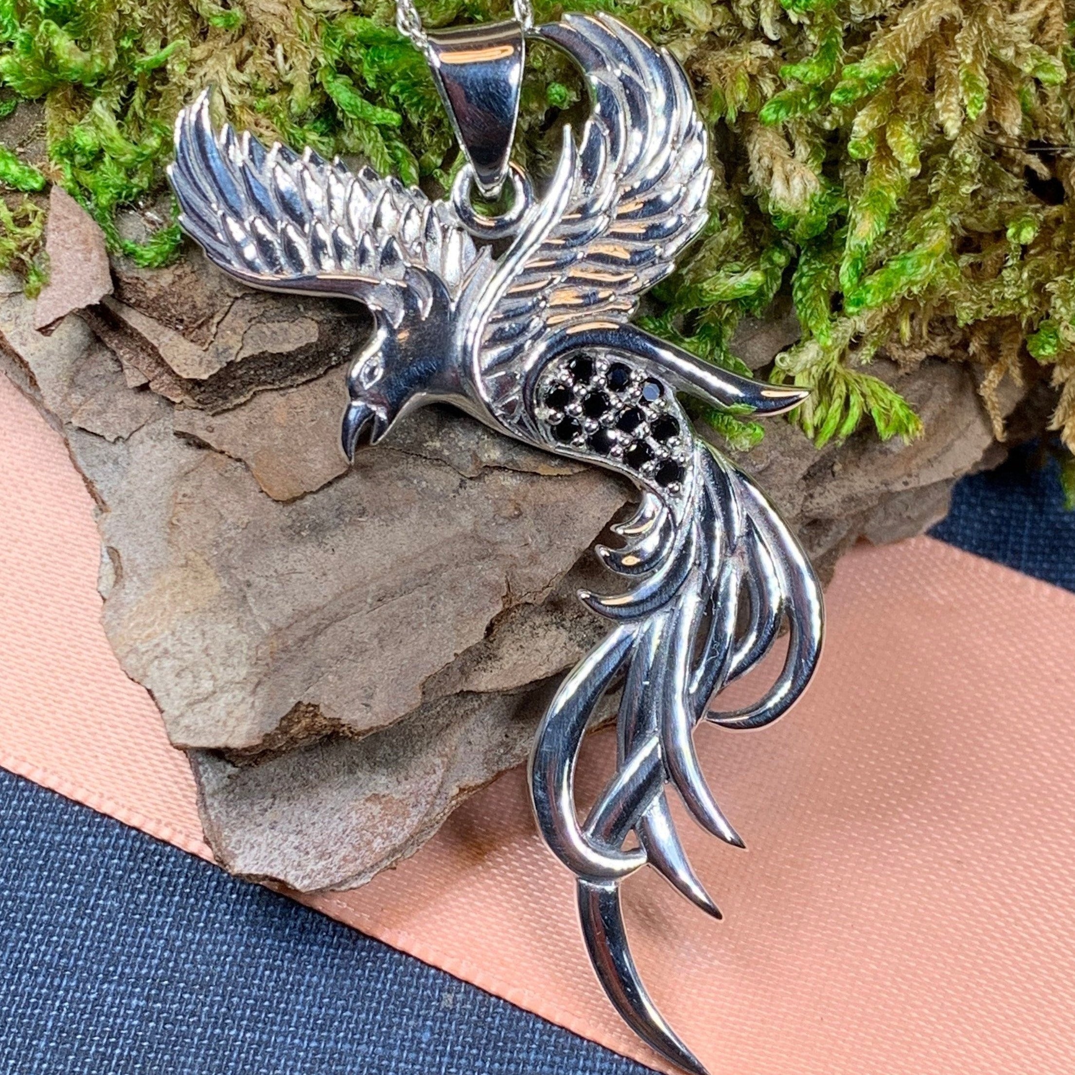 Firebird Phoenix Necklace
