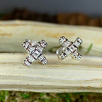 Saint Brigid's Cross Post Earrings