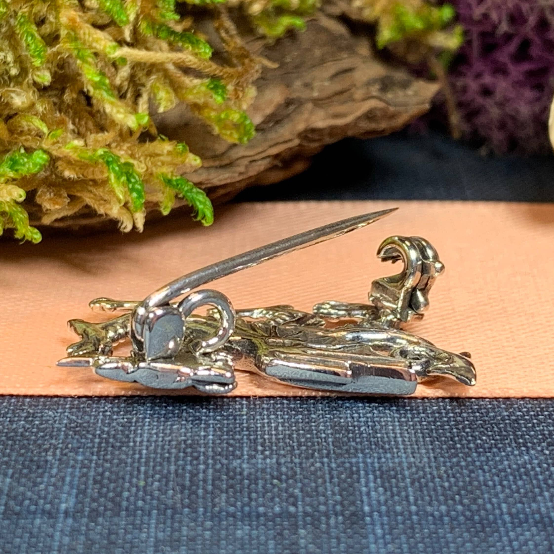 Welsh Dragon Brooch