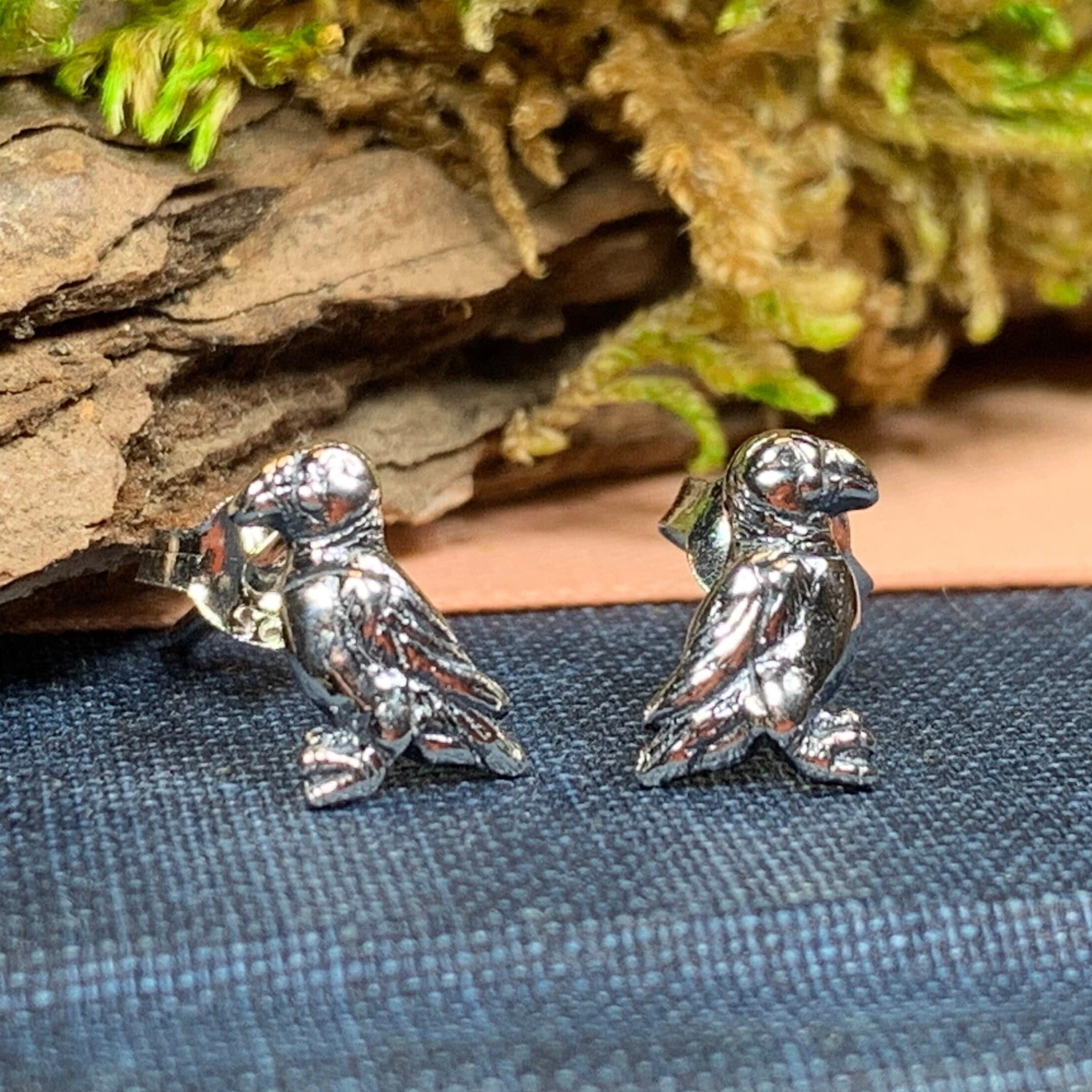 Puffin Earrings